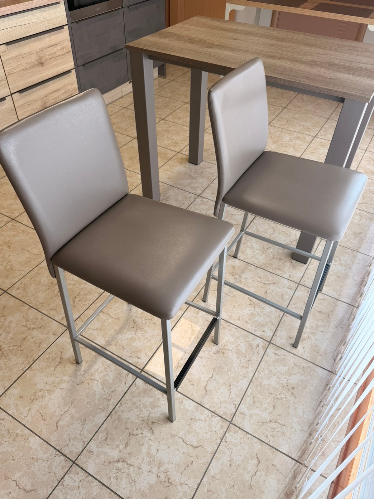 2 chaises de bar/chaises hautes/chaises de cuisine, Maison & Meubles, Enlèvement, Comme neuf