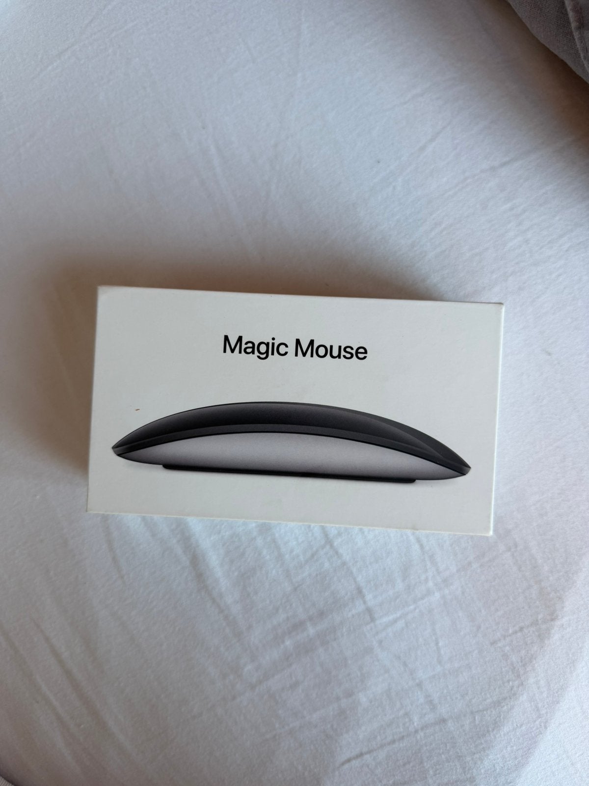 Apple Magic Mouse - Surface Multi-Touch - Zwart, Computers en Software, Ophalen, Zo goed als nieuw