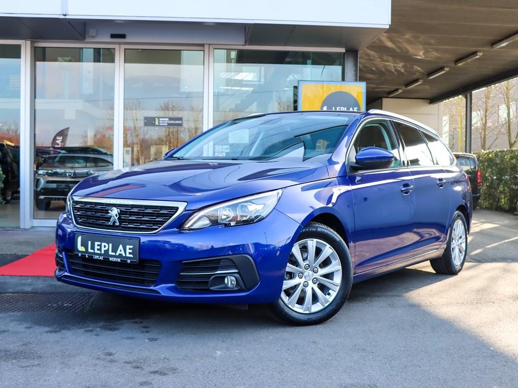 Peugeot 308 SW STYLE 1.2 110PK |NAVI|CAMERA|GARANTIE, Autos, Achat, Euro 6, Boîte manuelle, Noir