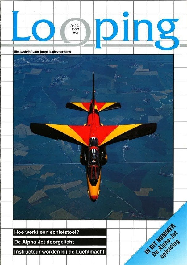 Looping Nieuwsbrief voor jonge luchtvrtfans 1 trim. 90 Nr 4, Collections, Aviation, Enlèvement, Neuf, Livre ou Revue