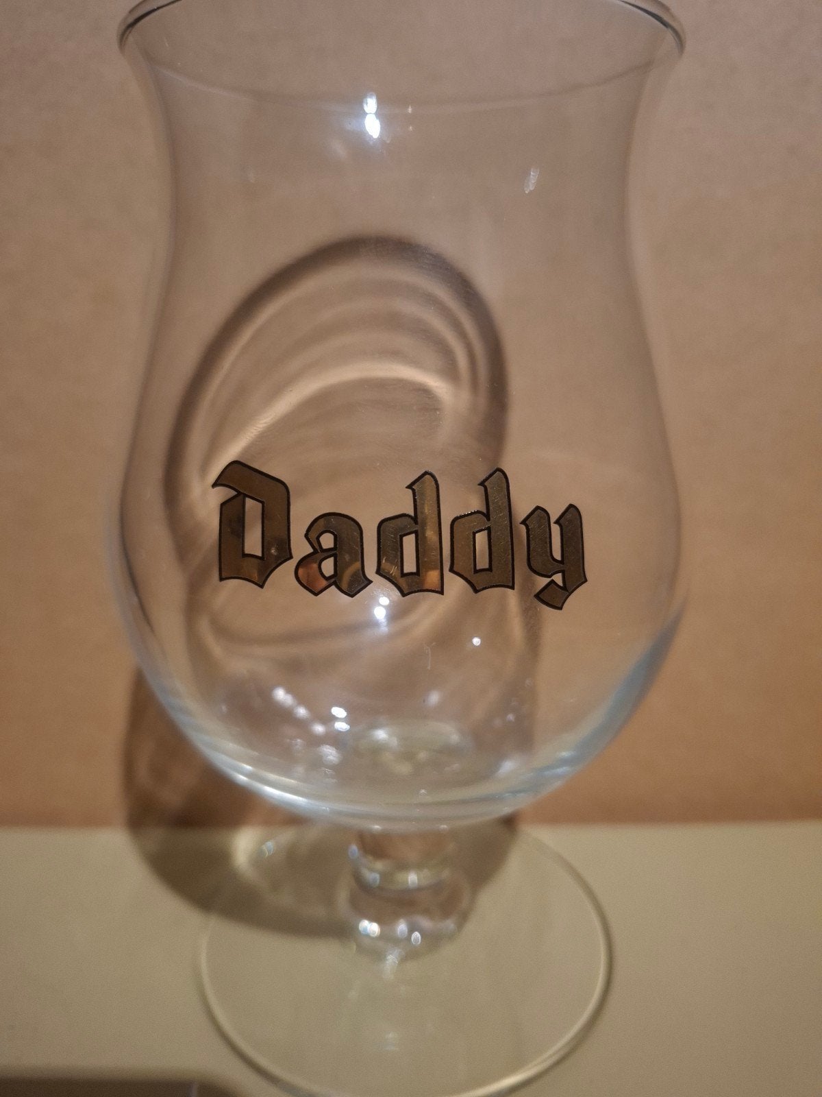 Duvel glas DADDY, Ophalen of Verzenden