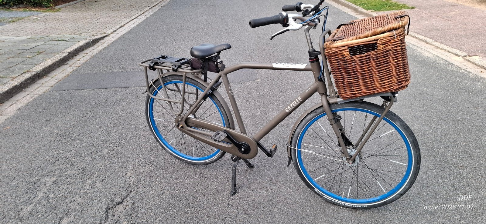 Gazelle Haevy Duty 2018 frame 56cm, Enlèvement