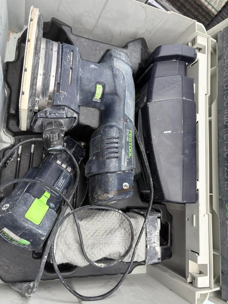 Ponceuse festool, Enlèvement, Utilisé