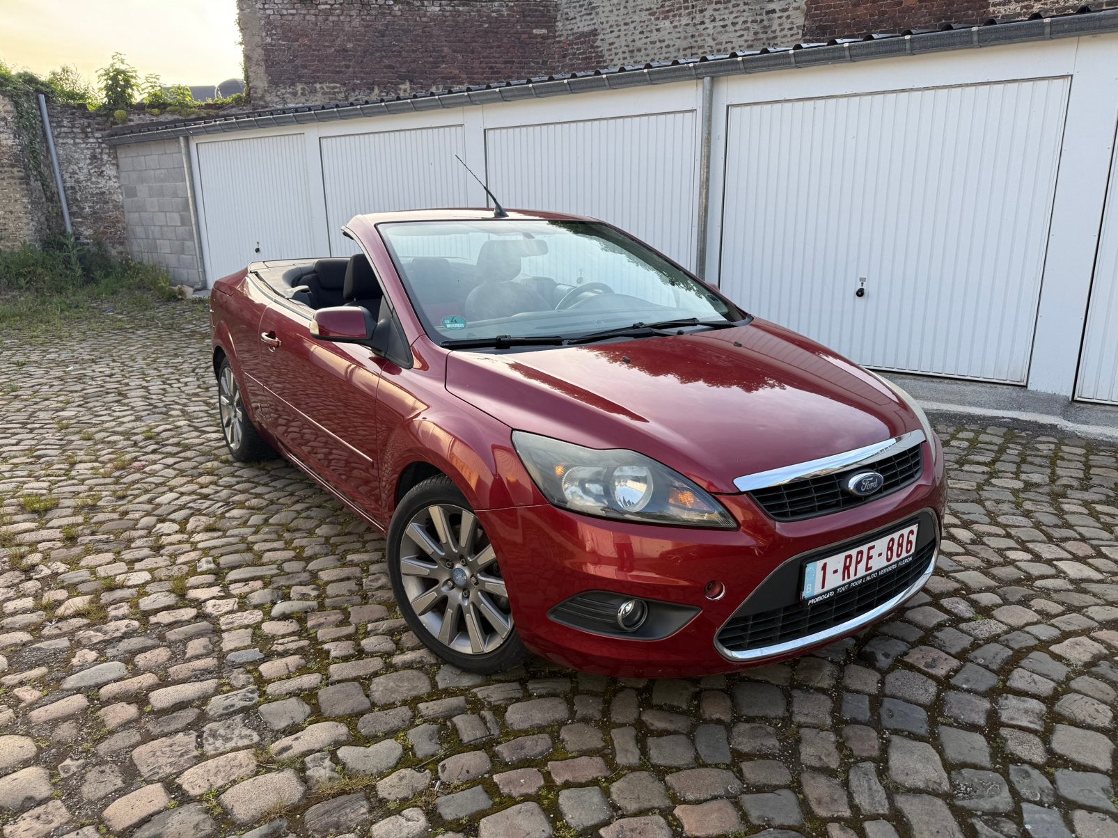 Ford Focus CC Cabriolet 2.0 Diesel Start/Stop 152742km Airco, Achat, Cabriolet, Boîte manuelle, Diesel