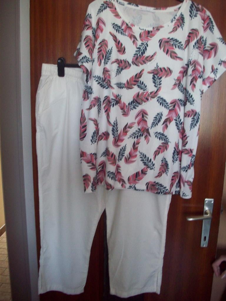 Set van blouse en broek, Kleding | Dames, Overige kleuren, Maat 46/48 (XL) of groter, Gedragen, Verzenden