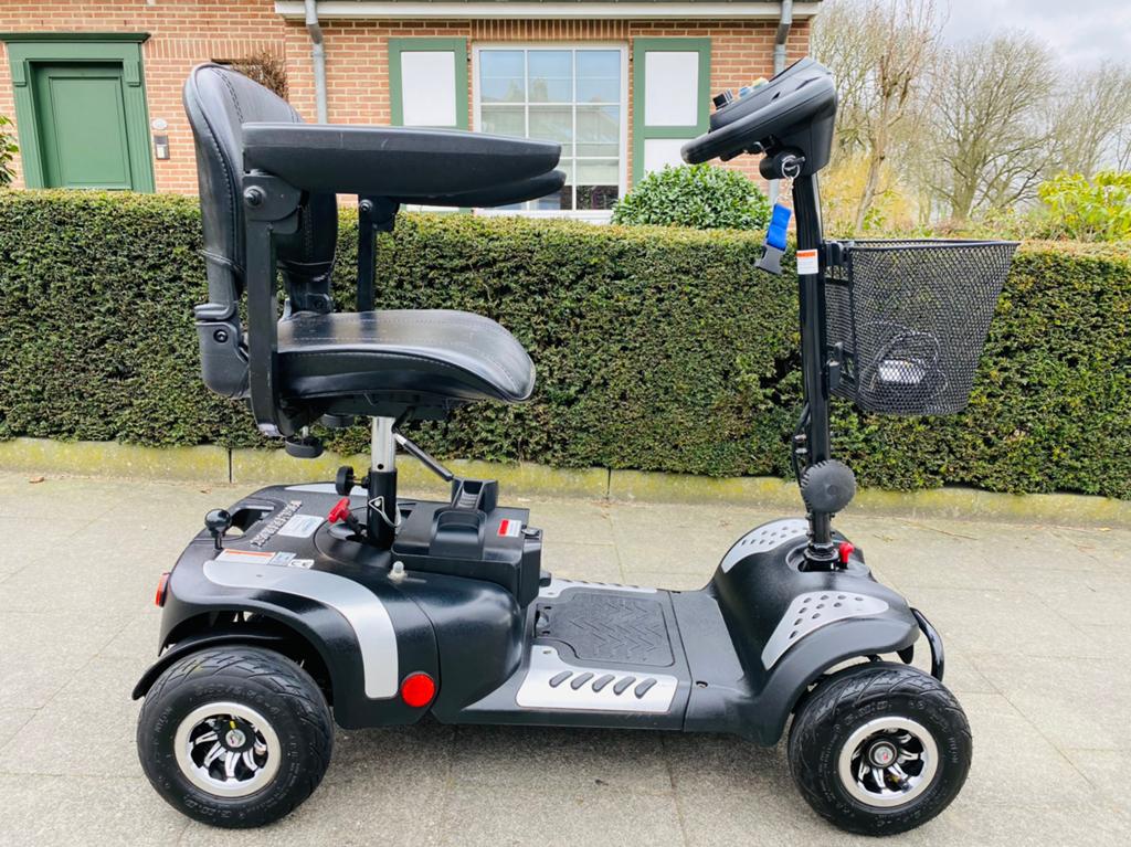 Opvouwbaar Vermeiren Venus Sport 4wiel Scootmobiel deelbaar, Diversen, Rolstoelen, Ophalen of Verzenden