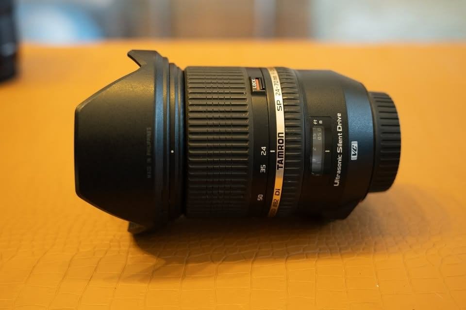 Tamron SP 24-70mm f/2.8 Di VC USD Canon EF mount, Audio, Tv en Foto, Foto | Lenzen en Objectieven, Gebruikt, Canon, Autofocus