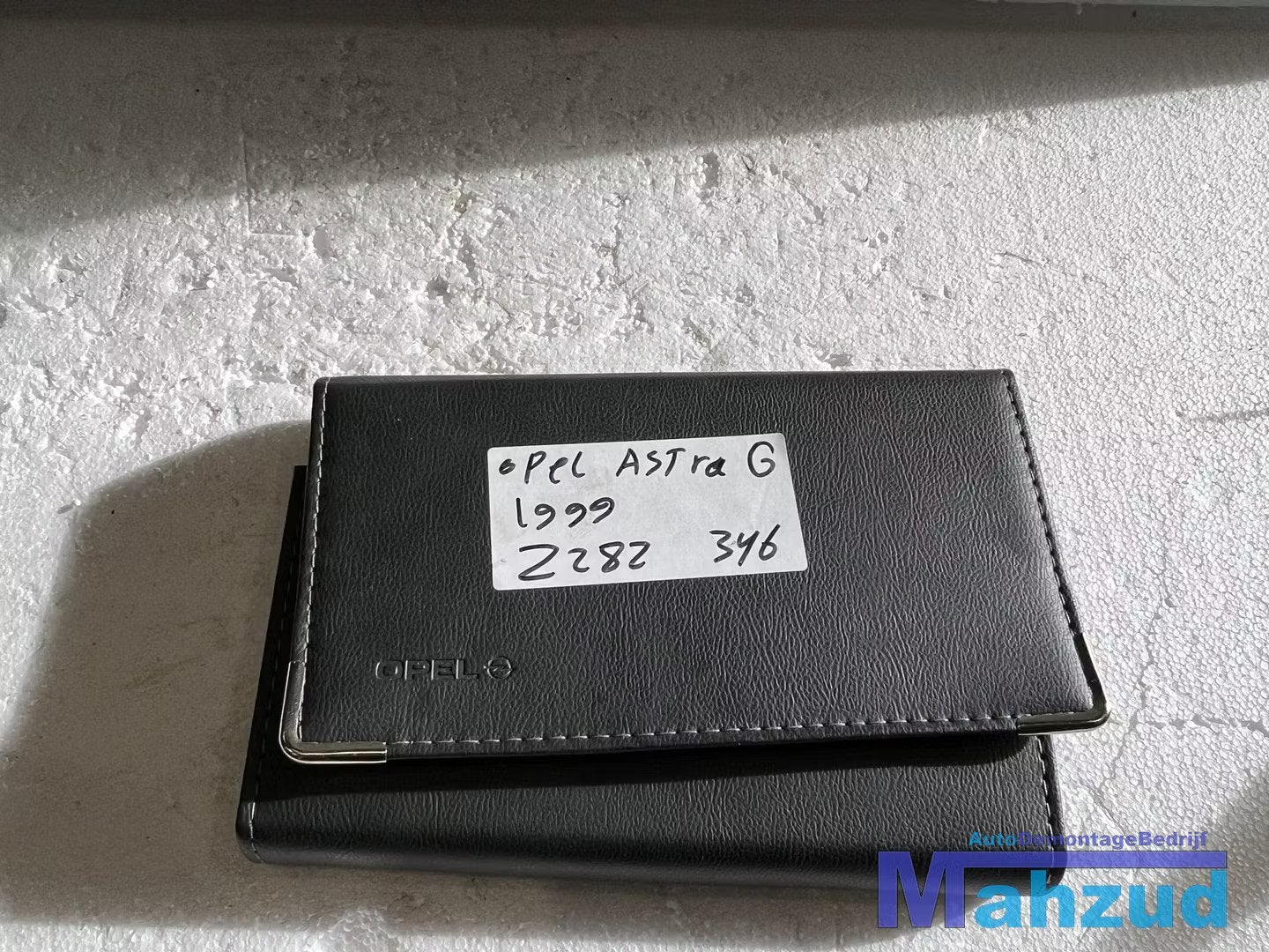 OPEL ASTRA G Onderhoudsboek serviceboekje 1998-2004, Fabrikant BV, Utilisé, Info@fabrikant.eu, Fabrikantstraat 1
1000 AA  Amsterdam, NL