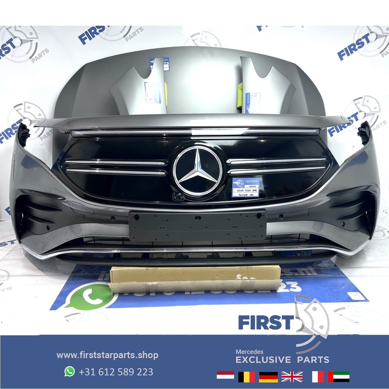 H243 EQA AMG VOORKOP origineel Mercedes 2020-2024 EQA250 EQA, Gebruikt, -, Voor, Ophalen of Verzenden