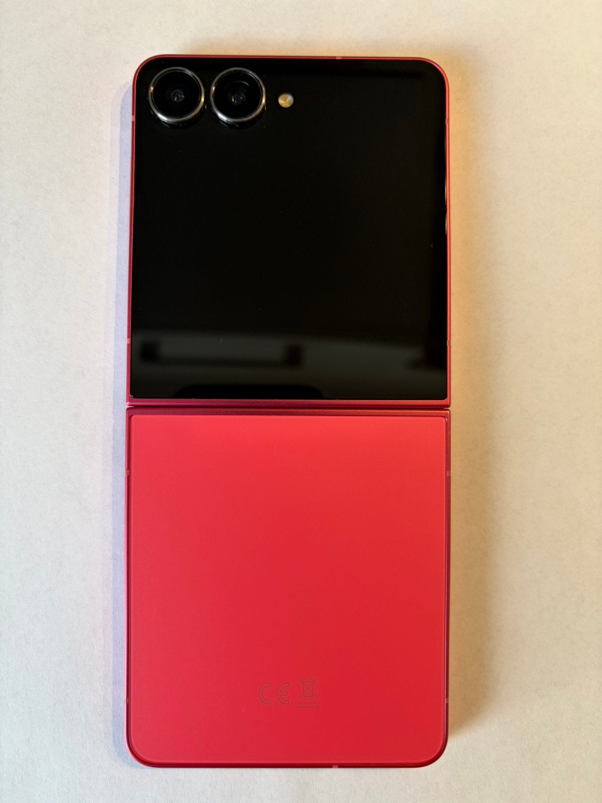 Samsung Z Flip 7 256GB Coral Red, 256 GB, Ophalen, Zo goed als nieuw