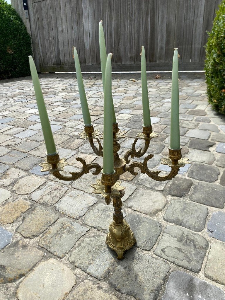 Chandelier ancien, Enlèvement, Cuivre ou Bronze