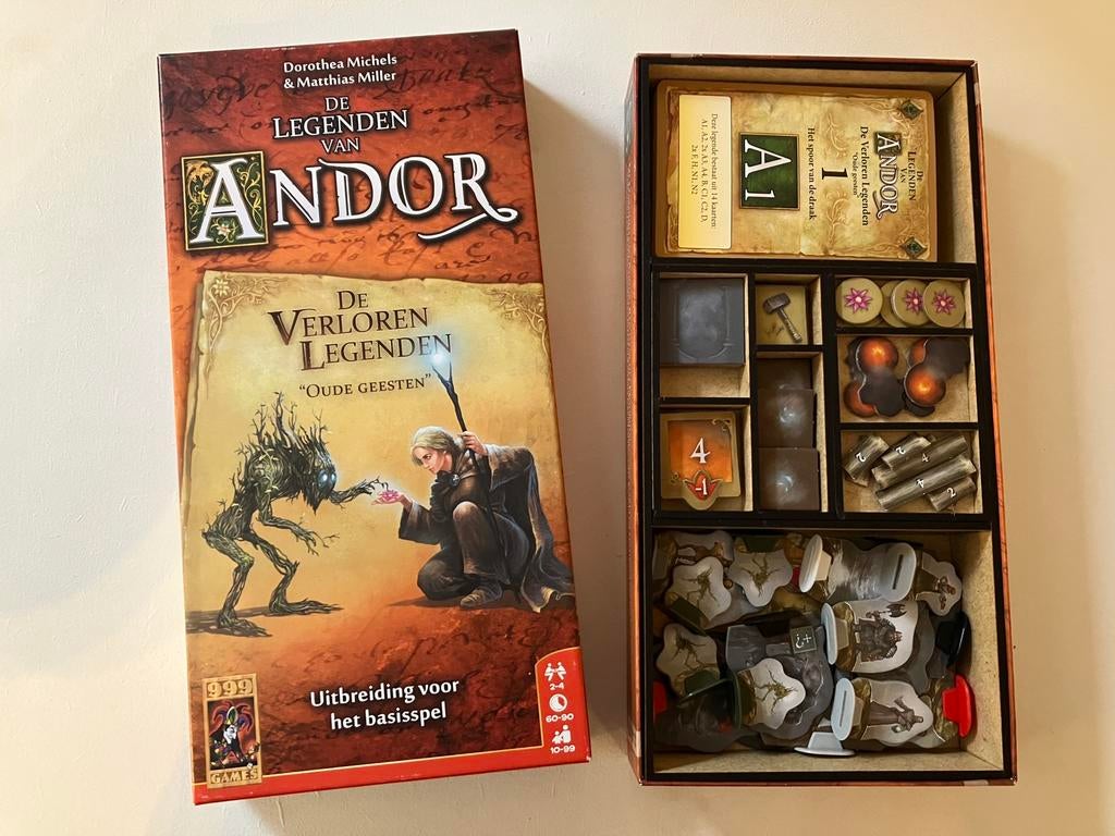 INLAY Andor uitbreiding, Hobby en Vrije tijd, Gezelschapsspellen | Bordspellen, Ophalen of Verzenden, Zo goed als nieuw