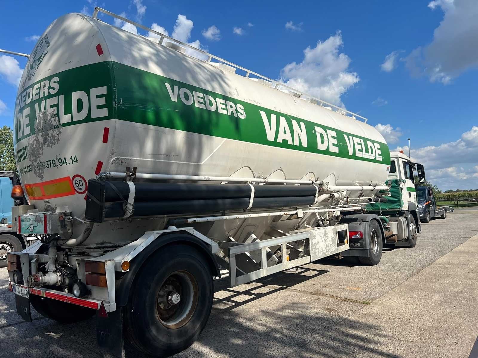 OVA - 1995 - Bulktrailer / Silotrailer, Overige brandstoffen, Bedrijf, Aanhangers en Opleggers, Te koop