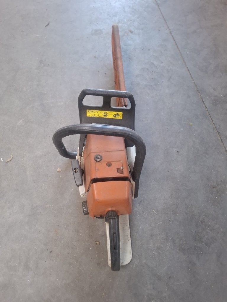 kettingzaag, Doe-het-zelf en Bouw, Gereedschap | Zaagmachines, Ophalen, Gebruikt, Kettingzaag, Stihl