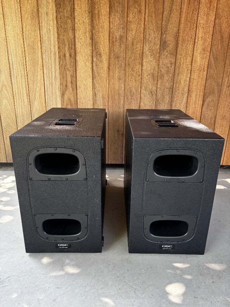 QSC KS212C Actieve Cardioïde Subwoofers, Musique & Instruments, Amplis | Clavier, Moniteur & Sono, Enlèvement, Comme neuf, 1000 watts ou plus