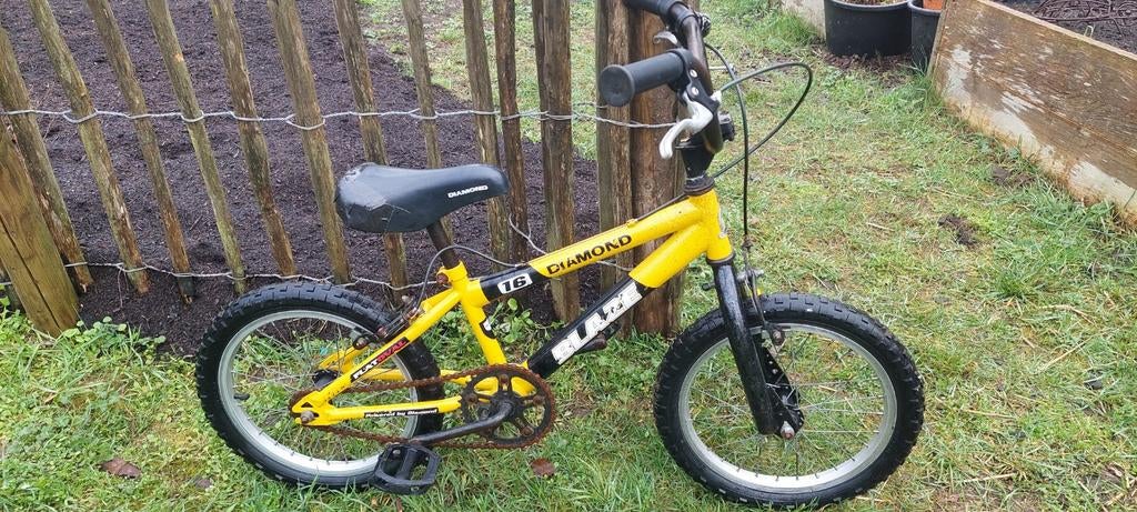 Kinderfiets BMX BLAZE Diamond 16, Fietsen en Brommers, Ophalen