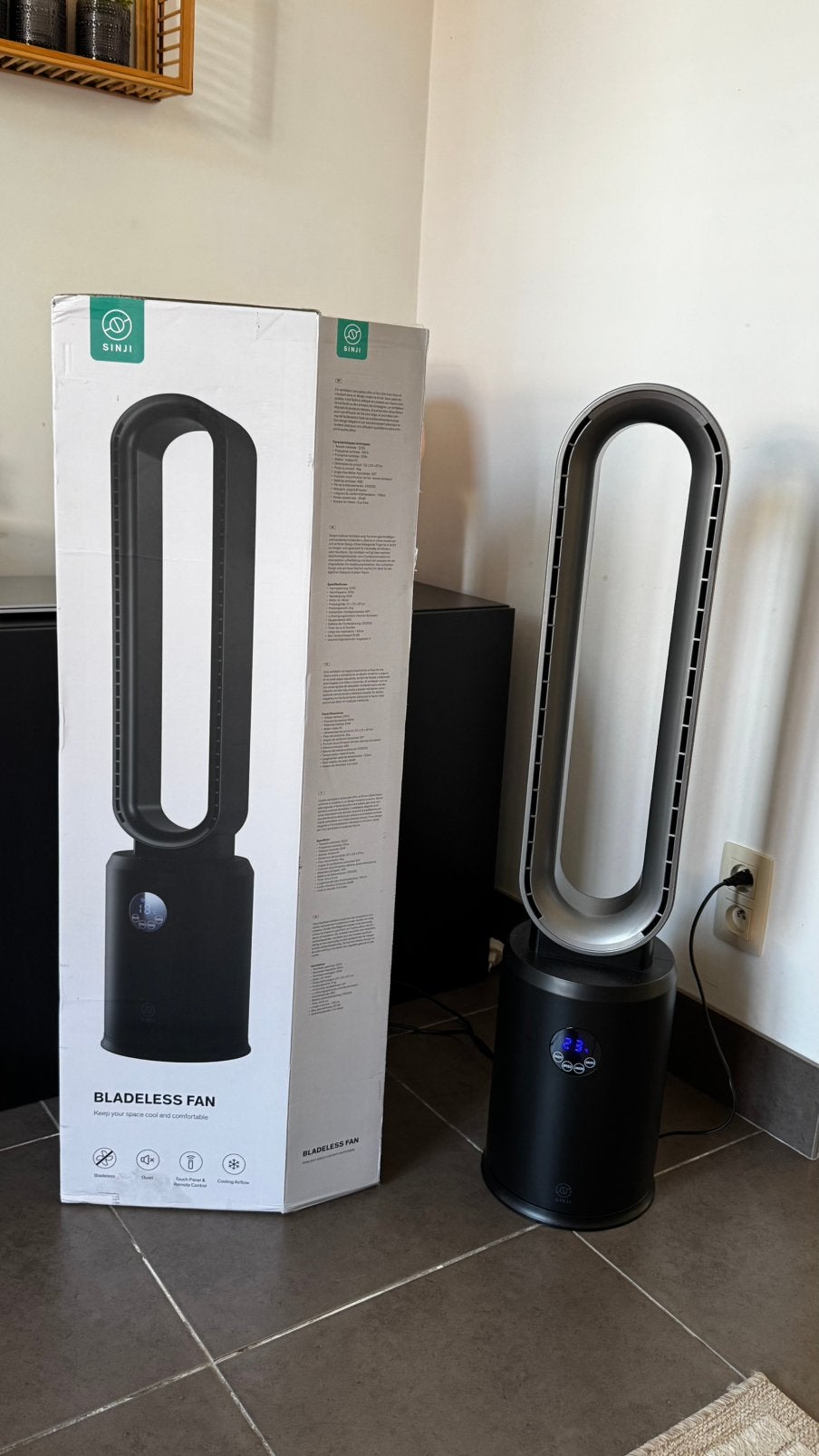 Sinji ventilator, Ophalen, Zo goed als nieuw
