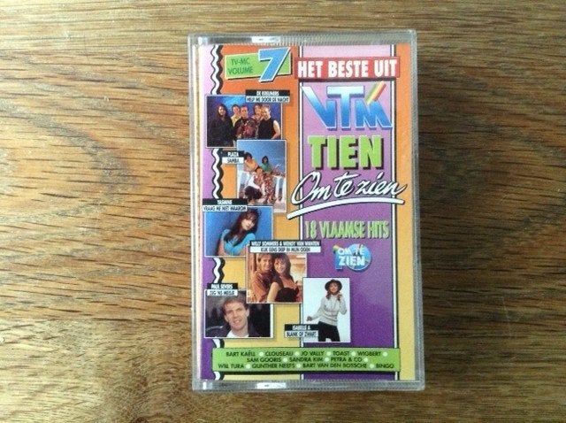muziekcassette het beste uit tien om te zien 7, Enlèvement ou Envoi, En néerlandais, 1 cassette audio, Originale
