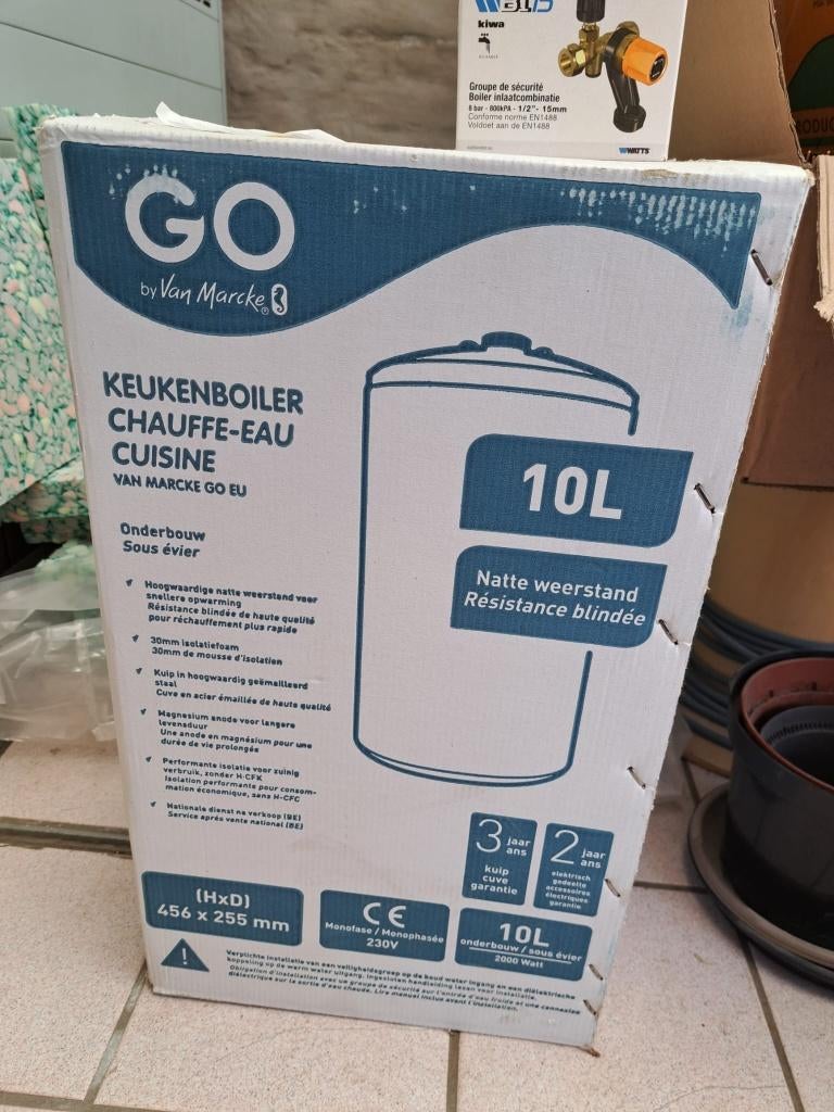 10L boiler, Huis en Inrichting, Ophalen, Nieuw