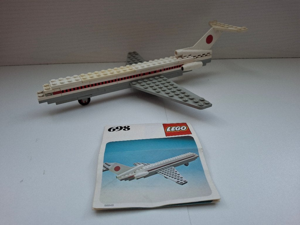 Lego 698 ( 698-1 ) Jal Boeing 727 1977, Ophalen of Verzenden, Compleet, Lego, LEGOLAND