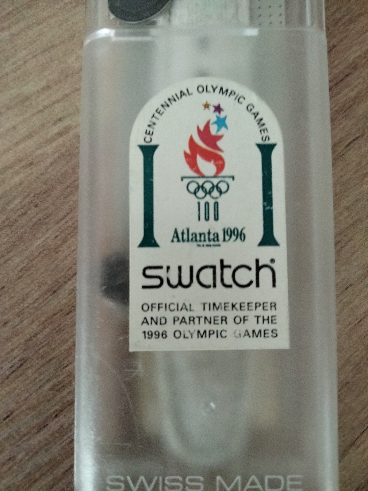Swatch uurwerk 100 jaar olympische spelen origineel, Ophalen of Verzenden, Nieuw, Swatch