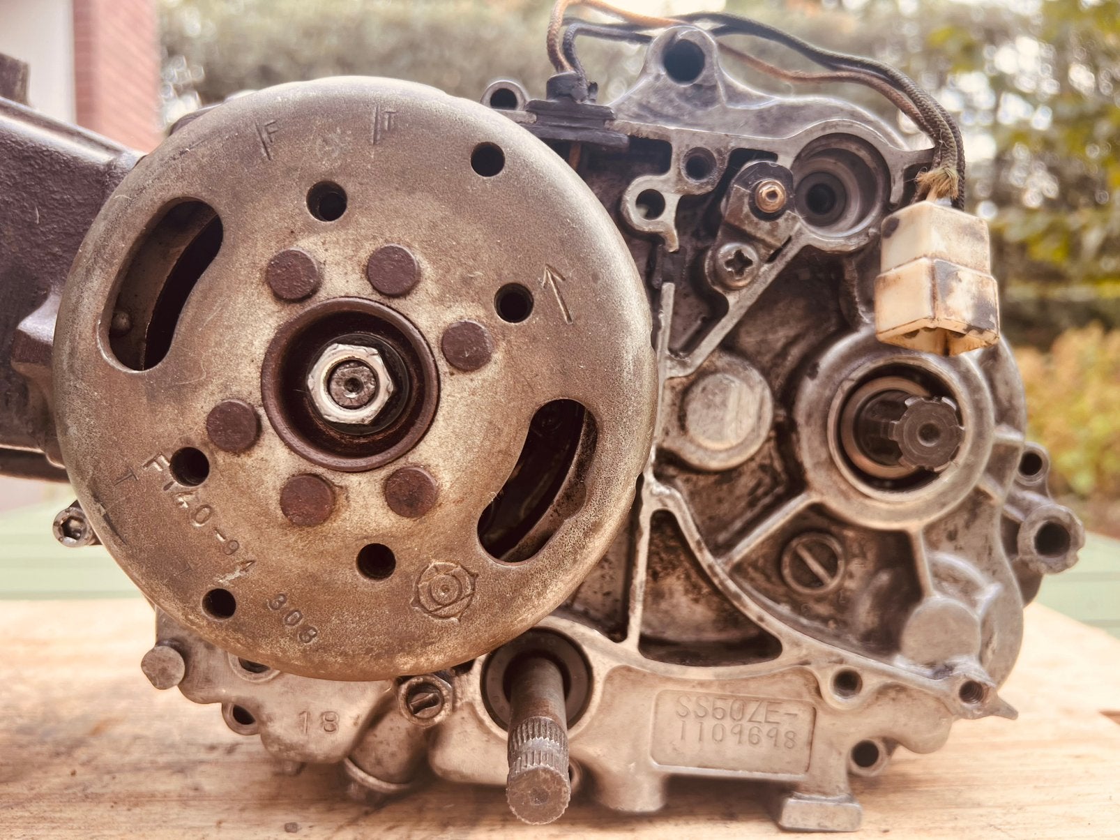 Honda SS onderblok, Motoren, Ophalen, Gebruikt
