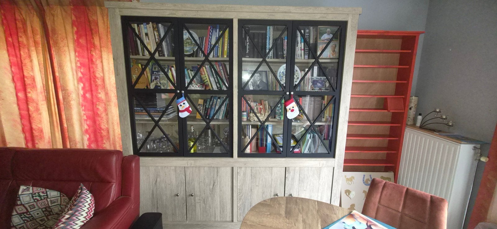 vitrine avec éclairage, Enlèvement