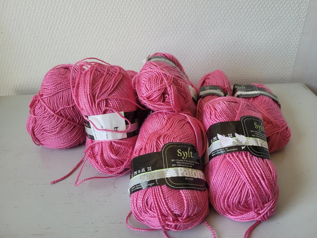 lot 10 pelotes fil tricot Sylt de Patons (Gründl Allemagne), Hobby & Loisirs créatifs, Envoi, Neuf, Tricot ou Crochet, Laine ou Fils