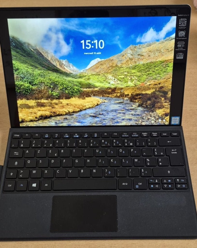 Acer Switch Alpha 12 tablet-pc, Ophalen, 12 inch, Zo goed als nieuw, Wi-Fi