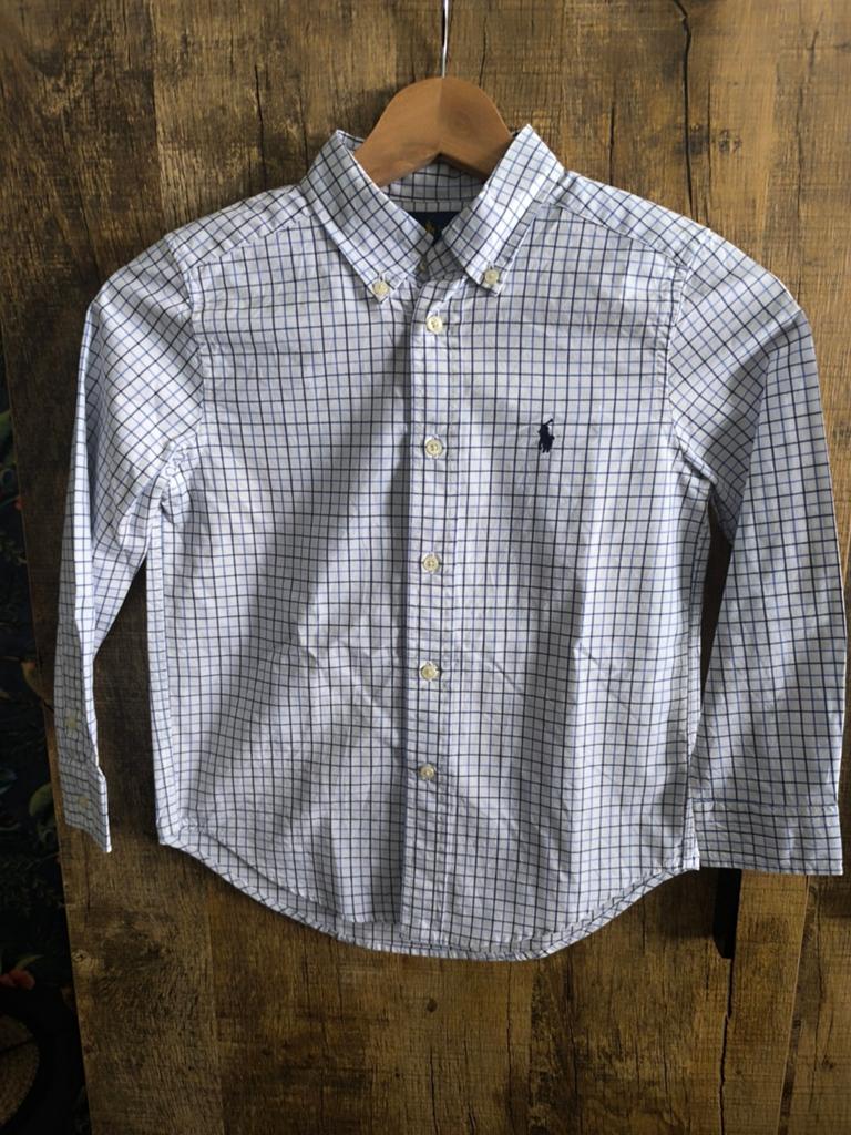 Chemise à carreaux Ralph Lauren {NOUVEAU}, Neuf, Garçon, Enlèvement ou Envoi, Chemise ou Chemisier