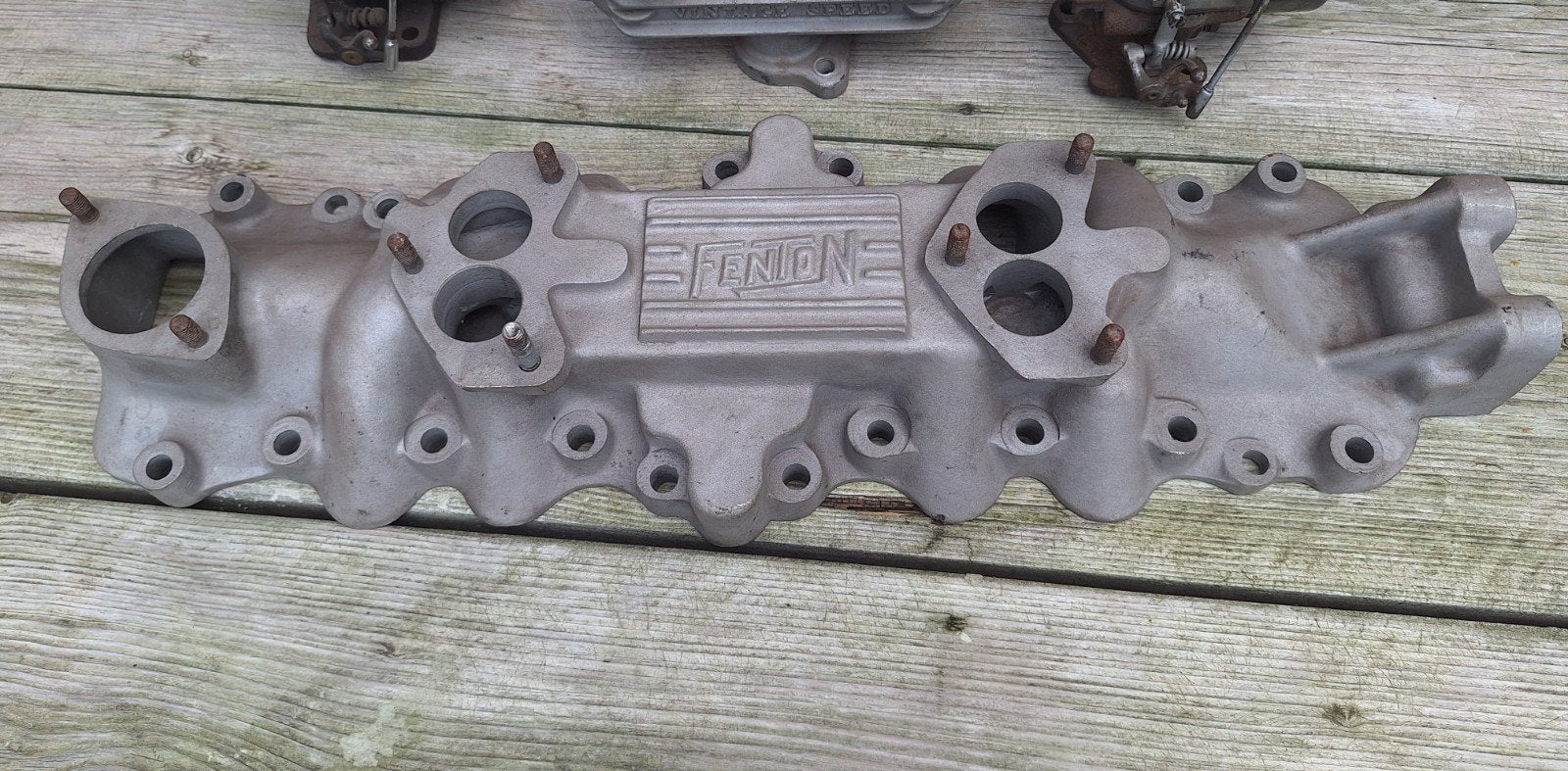 Ford Flathead V8 Fenton dual intake, Enlèvement ou Envoi, Utilisé, Pièces américaines
