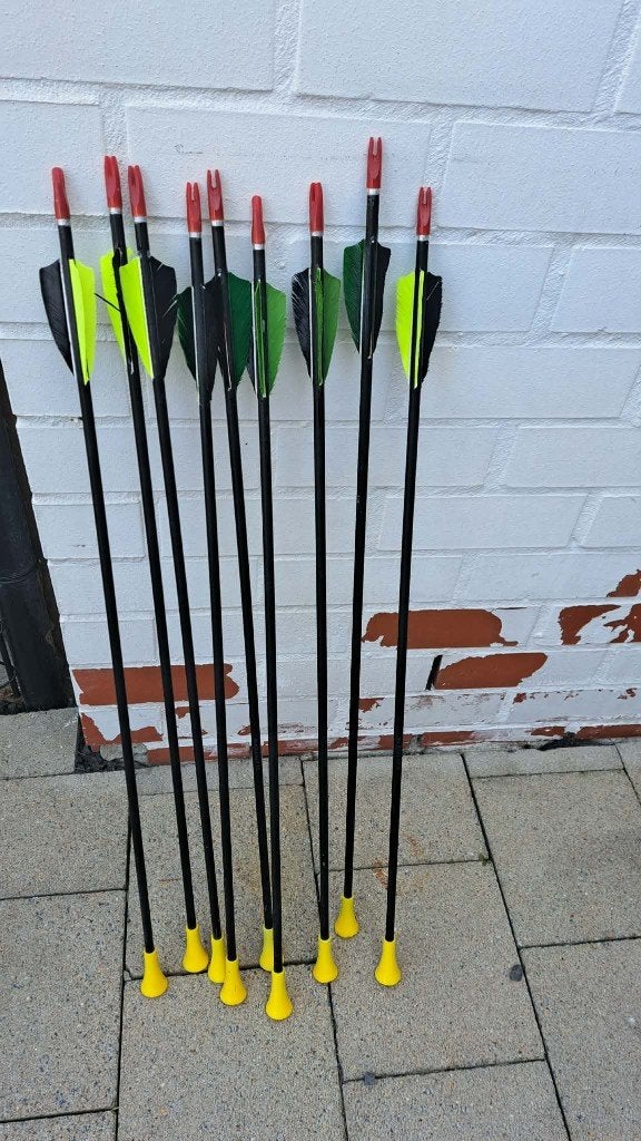pijlen black/eagle nr 5, Sport en Fitness, Ophalen, Gebruikt, Pijlen