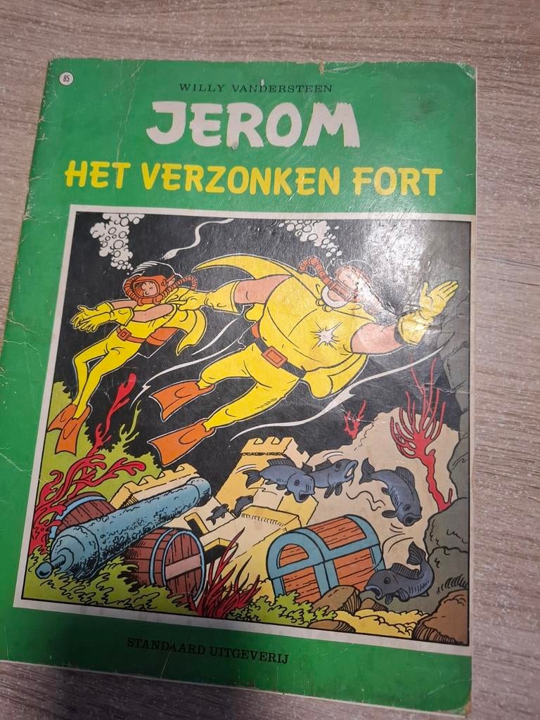 Stripboek Jerom nr 85  het verzonken schip, Boeken, Ophalen