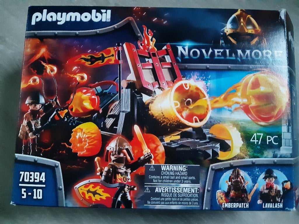Playmobil 70394 Novelmore Lava Katapult, Ophalen of Verzenden, Gebruikt