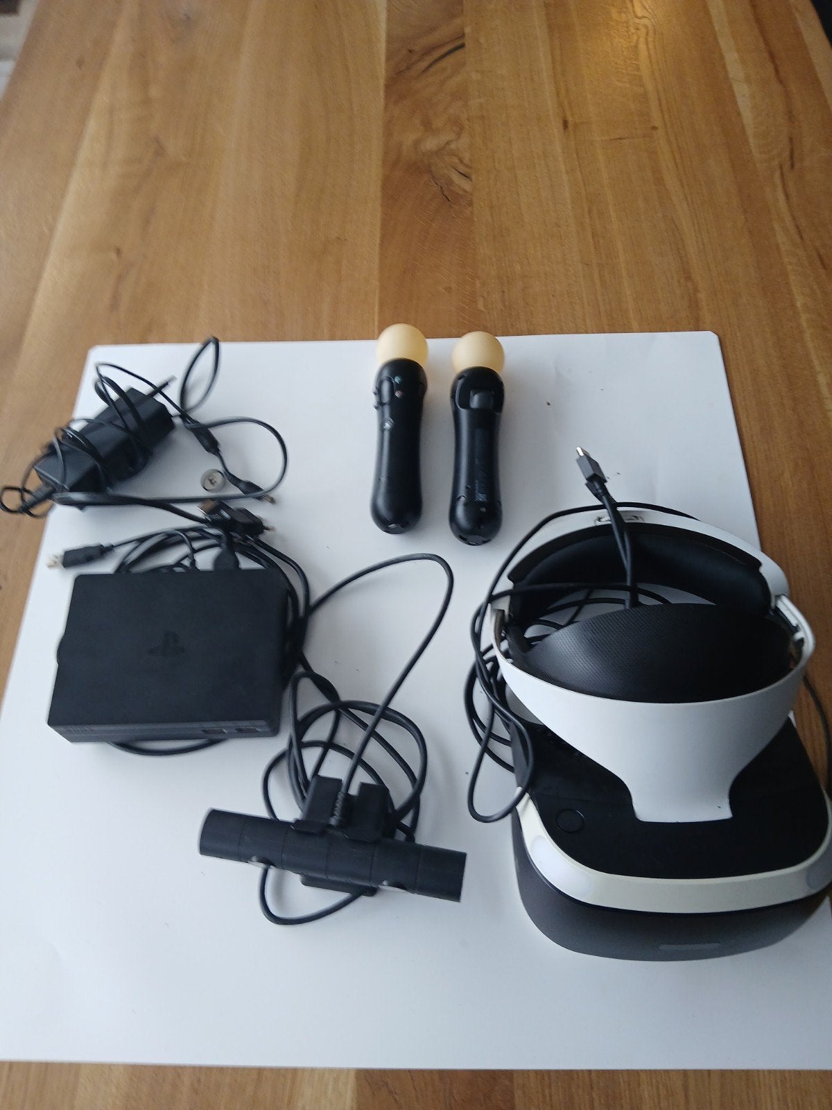 Play-station /Sonny VR met controlers en camera, Games en Spelcomputers, Ophalen, Zo goed als nieuw, VR-bril, Sony PlayStation