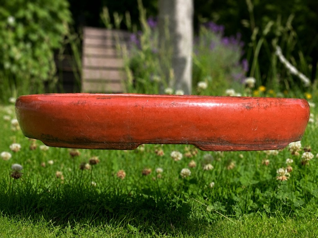 Bonsai pot:  Exclusieve Peter Krebs bonsai pot – mei 2001, Ophalen, Zo goed als nieuw