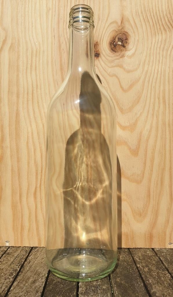 Glazen flessen (transparant) met draaidop ; 0,35l & 0,75l, Enlèvement, Neuf, Autres types