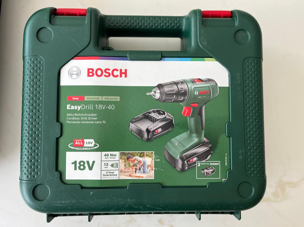 Nieuwe Accu boormachine Bosch easydrill, Doe-het-zelf en Bouw, Gereedschap | Machine-onderdelen en Toebehoren, Nieuw, Ophalen
