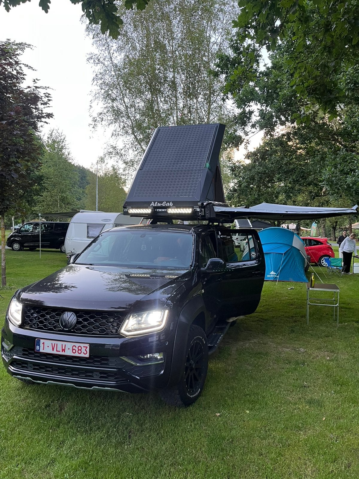 Alucab daktent gen 2, Ophalen, Zo goed als nieuw