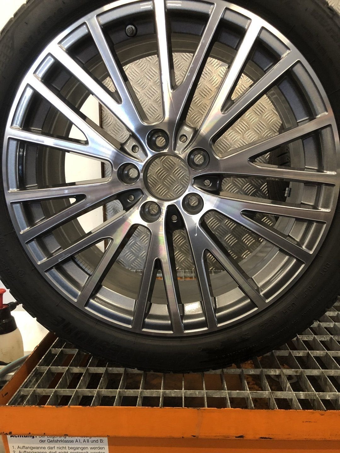 originele 18 inch mercedes a b cla  zomerset a1774010600, Auto-onderdelen, 18 inch, -, -, Banden en Velgen