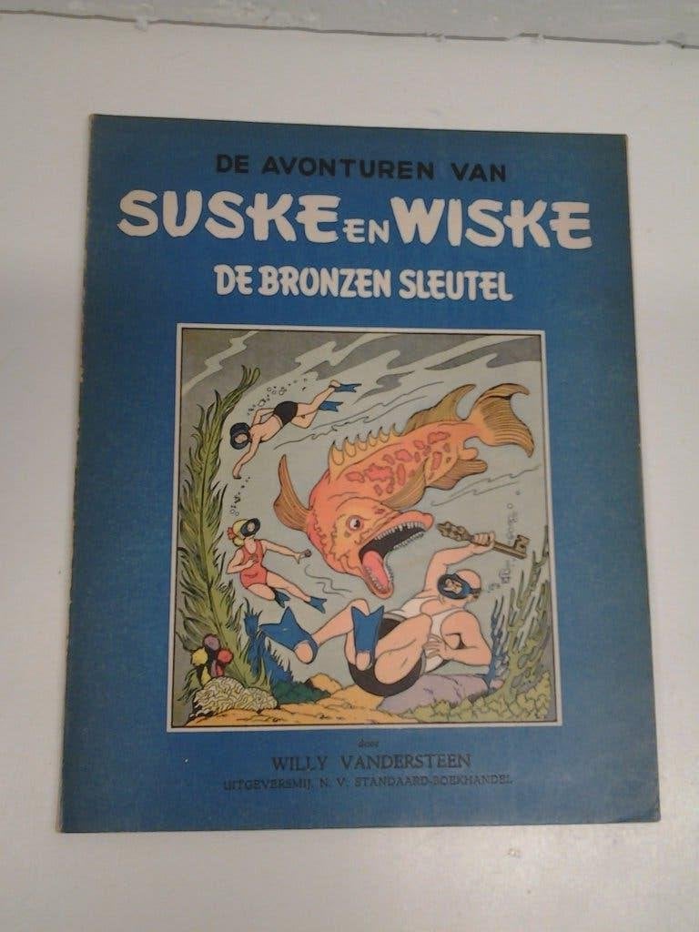 De Bronzen sleutel Standaard Uitgeverij 1953, Boeken, Willy vandersteen, Eén stripboek, Ophalen of Verzenden, Zo goed als nieuw