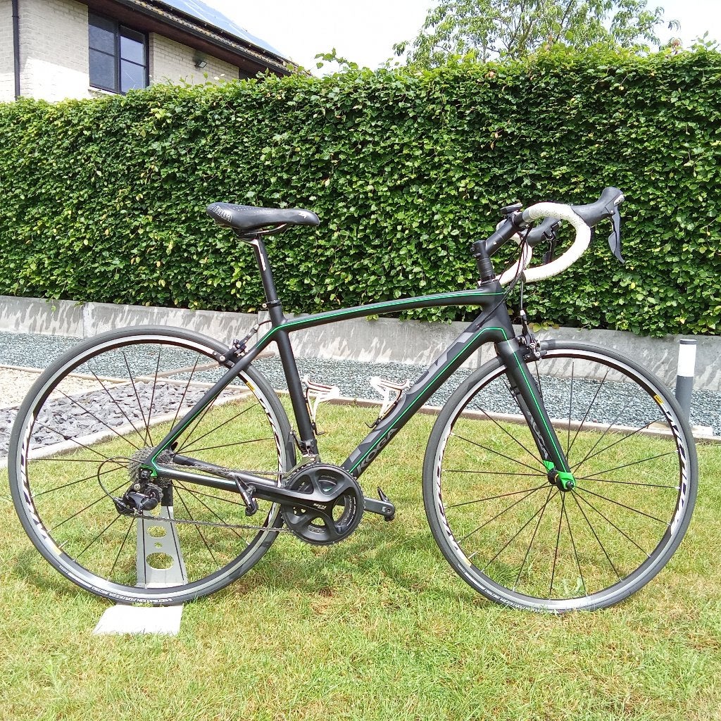 Koersfiets koga durado carbon s (50)., Ophalen, Carbon, 10 tot 15 versnellingen, Zo goed als nieuw