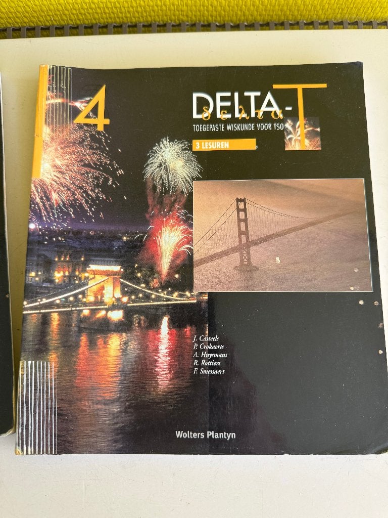 4 Delta-T, Boeken, Ophalen of Verzenden, Wiskunde B, Overige niveaus, Wolters Plantyn