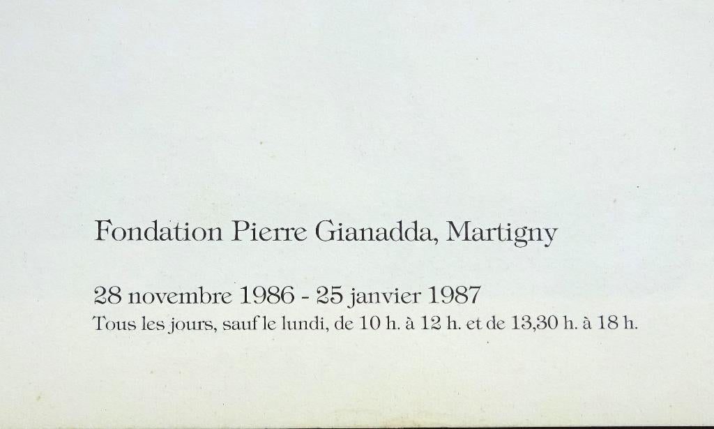 Egon Schiele, 1986, fondation Giannada Martigny, Peinture et dessin, Enlèvement ou Envoi, Utilisé, Sabarsky