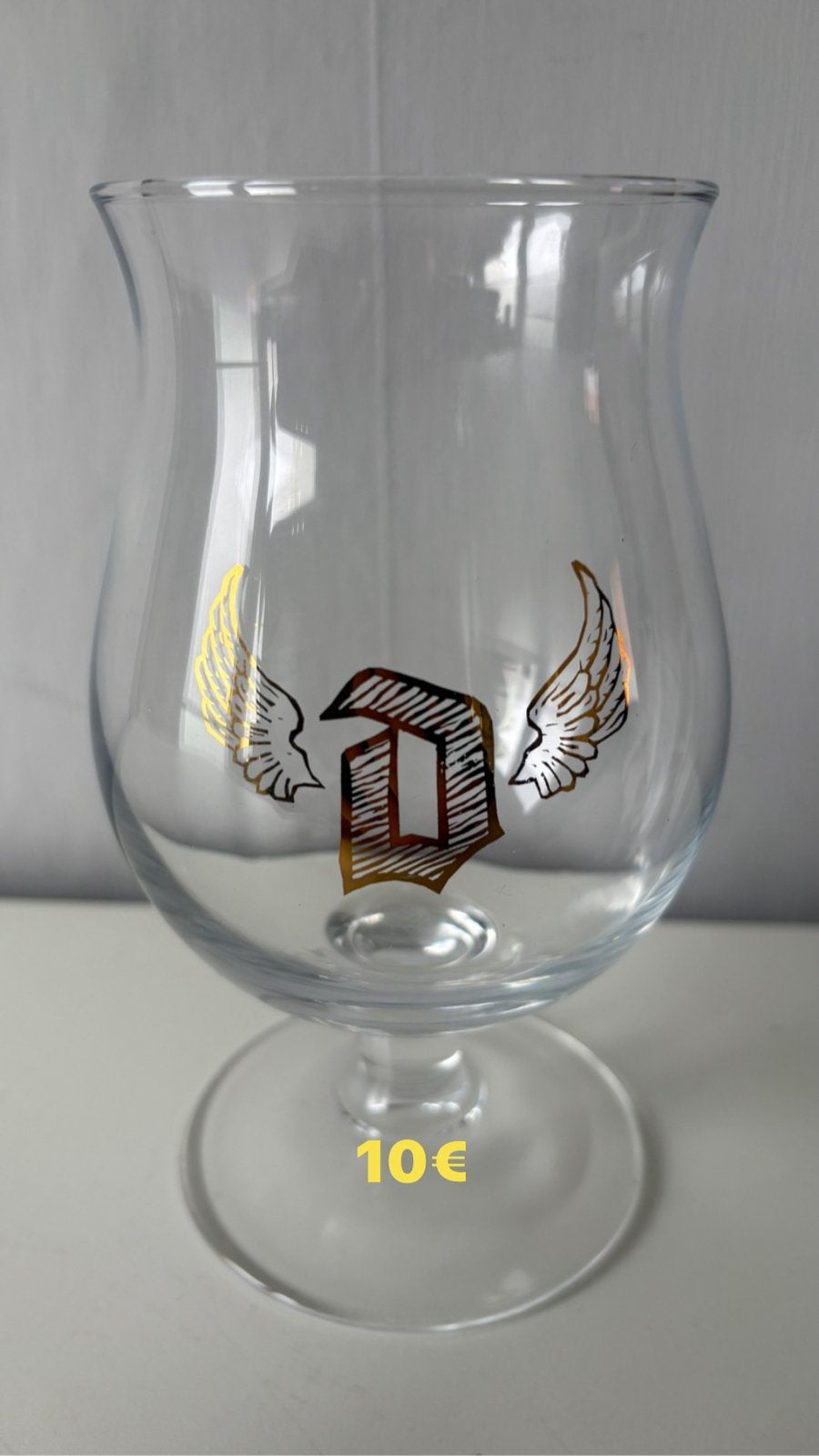 DUVEL verzamelglas, AILES D'ANGES, Ophalen of Verzenden, Zo goed als nieuw, Duvel