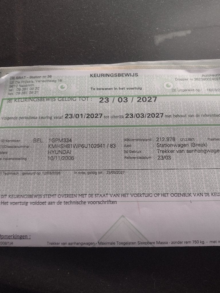 Hyundai Santa fe, Boîte manuelle, Diesel, Enlèvement, 2200 cm³