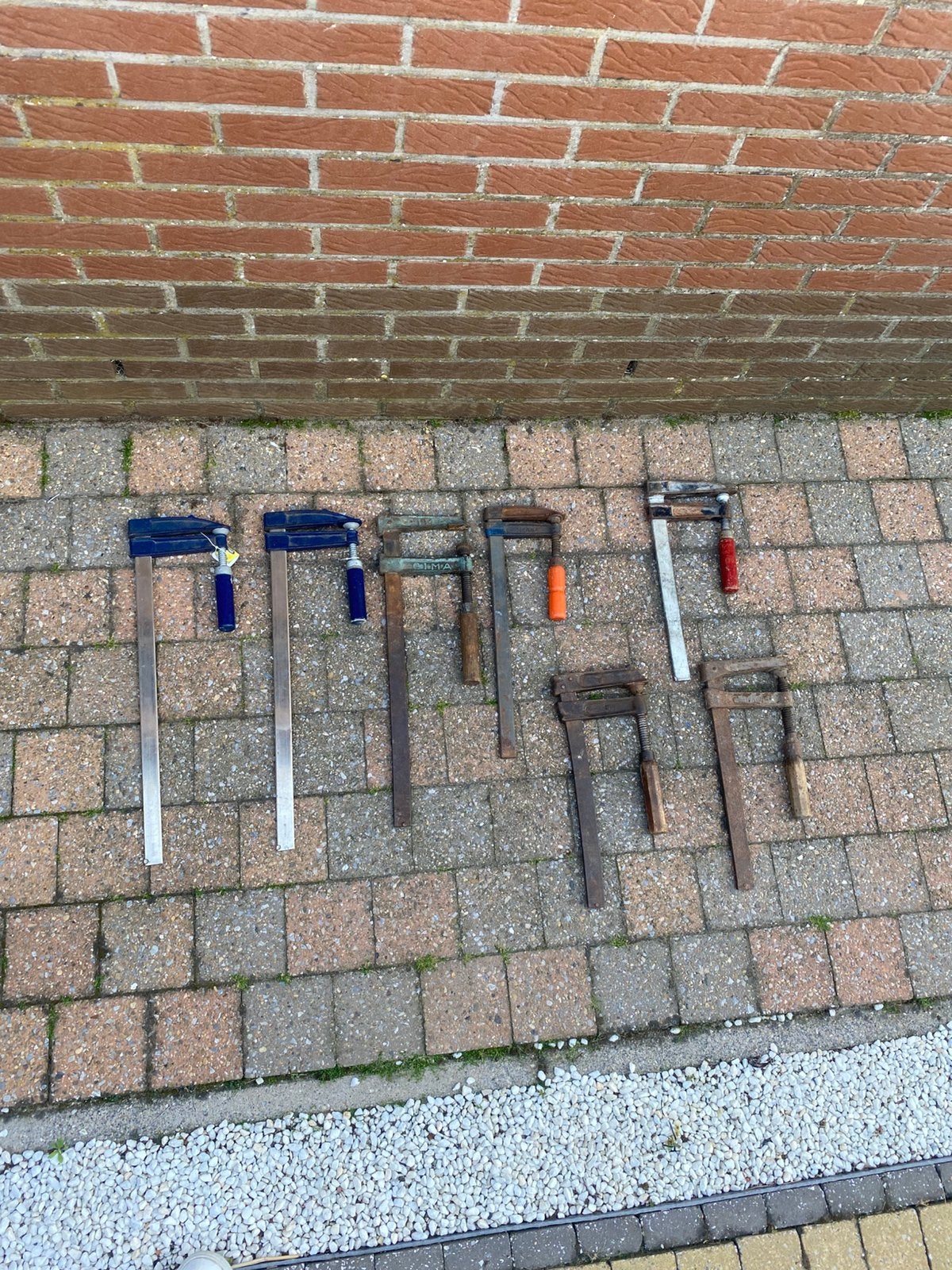 Lot grote lijmklemmen, Ophalen of Verzenden, Zo goed als nieuw