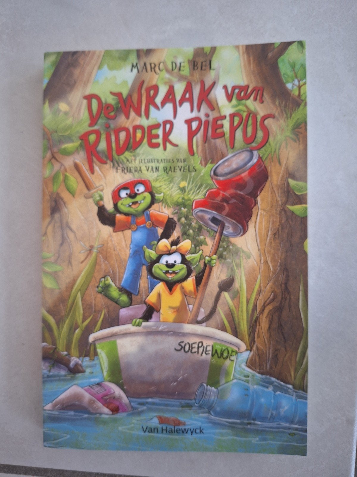 Marc De Bel - De wraak van Ridder Piepus, Boeken, Ophalen of Verzenden, Zo goed als nieuw, Marc de Bel