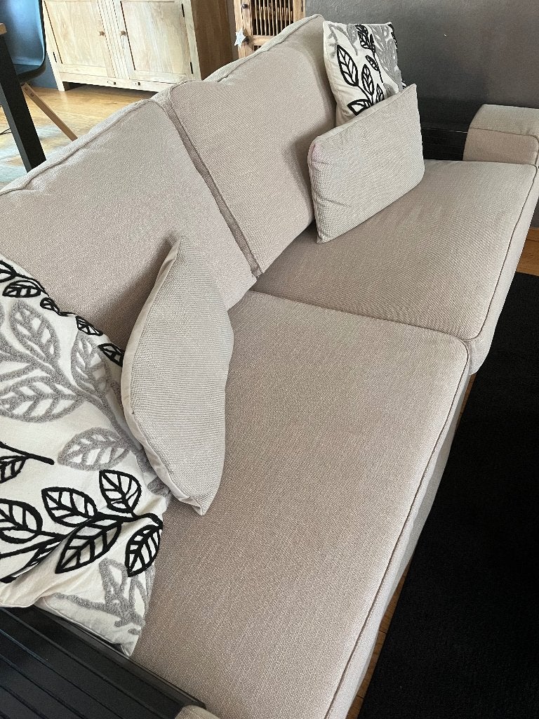 2 IKEA 3-zitsbanken om te doneren, Ophalen, Gebruikt, Driepersoons, 75 tot 100 cm