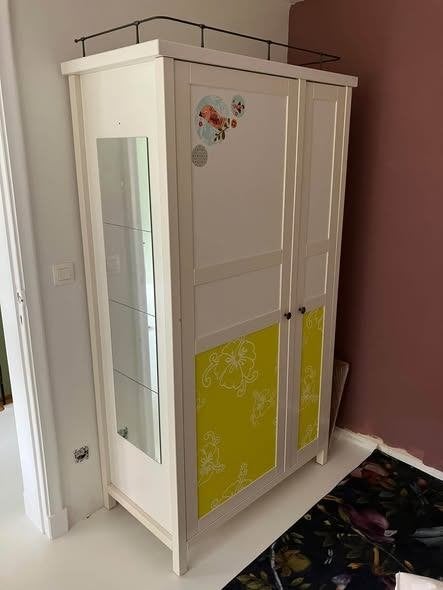 Ikea slaapkamerkast, Ophalen, Met deur(en), Gebruikt, 100 tot 150 cm